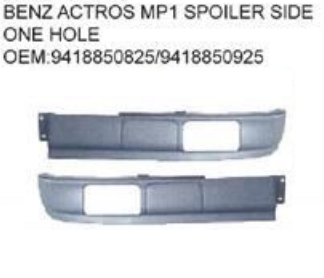 MERCEDES BENZ AXOR ACTROS MP1 SPOILER SIDE ONE HOLE OEM 9418850825 9418850925