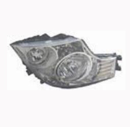 MERCEDES BENZ ACTROS MP4 HEADLAMP HALOGEN RH(LHD WITHOUT DRL) OEM 9608200339 9608201339