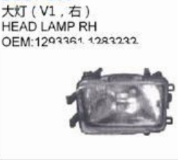 DAF XF95 HEAD LAMP RH OEM 1293361 1283232 LH 1293360 1283231