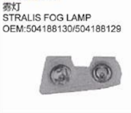 IVECO truck STRALIS FOG LAMP oem 504188130 504188129  STRALIS-AS/AD/AT