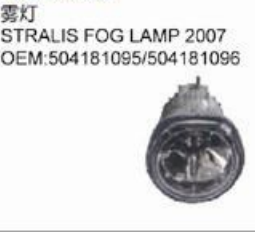 IVECO STRALIS FOG LAMP 2007 oem 504181095 504181096 STRALIS-AS AD AT