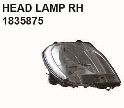 DAF X106F TRUCK HEAD LAMP RH 1835875 LH 1835874