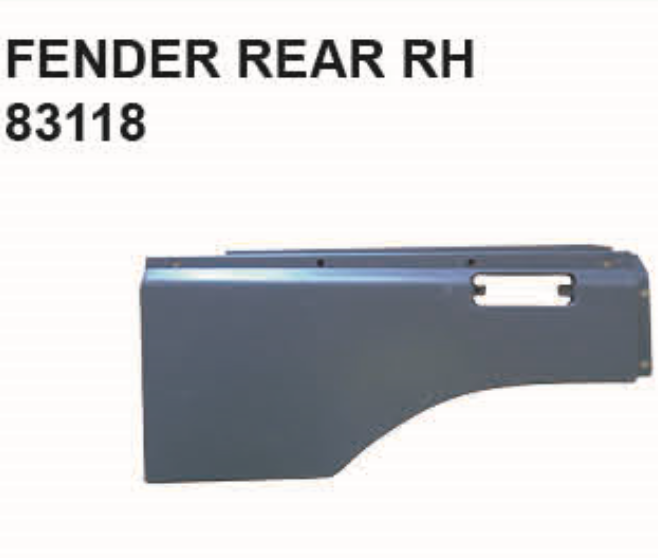 DAF C85F FENDER REAR RH 83118 LH 83117