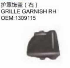 DAF XF95-V1 GRILLE GARNISH RH 1309115 LH OEM 1309114