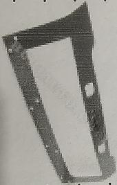 84010905/84162959/78614891 ROOF TRIM (MIDDLE/LOW)WITH TWO HOLES for VOLVO 