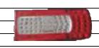  TAIL LAMP LENS(SHORT) for VOLVO 