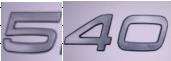 21237218 MARK EMBLEM for VOLVO 