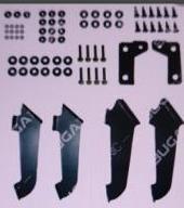  SUNVISOR BRACKET WITH 16 BOS AND NUTS for VOLVO 