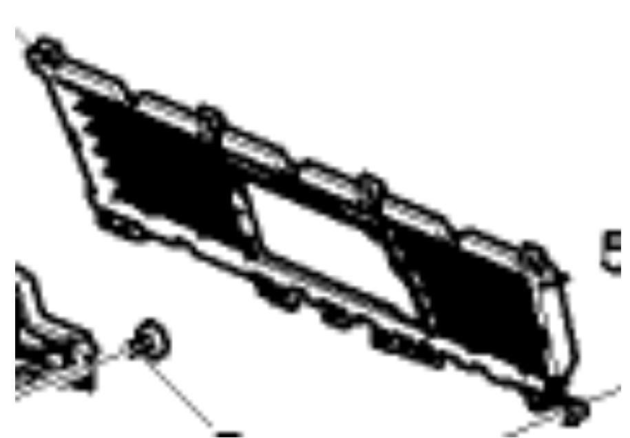 82638648 BUMPER VENTILATION NET for VOLVO 