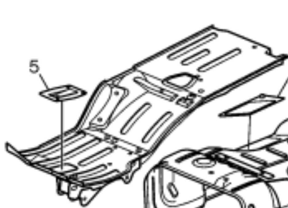 20497829 CAB FLOOR LH for VOLVO 