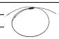 1926078/1888671 DOOR LOCK CONTROL CABLE for SCANIA 