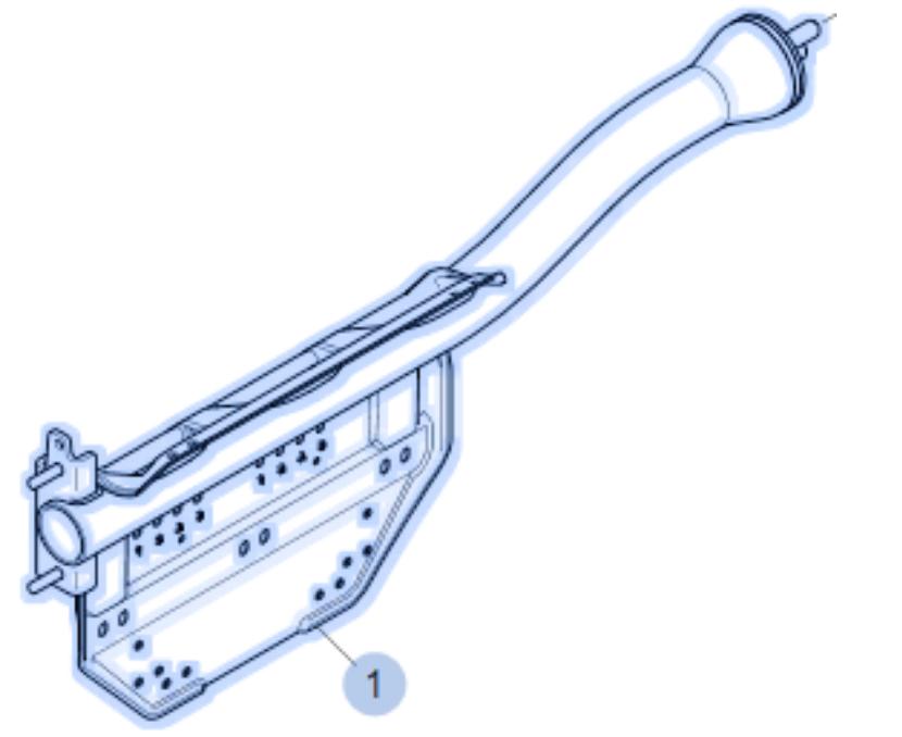 2323454 FENDER BRACKET RH for SCANIA 
