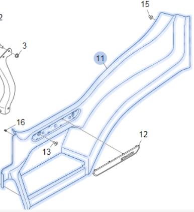 2610026 FENDER （CG）RH         for SCANIA 