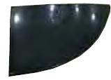 1368972 CORNER PANEL GARNISH LH for  DAF 