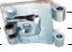 1345383 DOOR HINGE LH for  DAF 