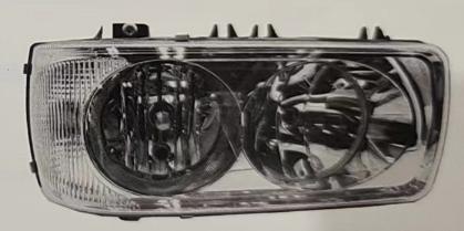 1832396 HEAD LAMP MANUAL WITHOUT LENS LHD LH  for  DAF 