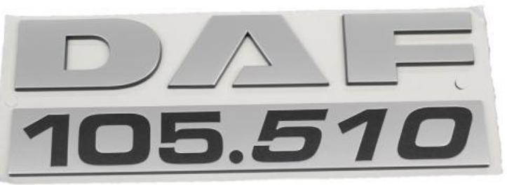 1681142 MARK V2 for  DAF 