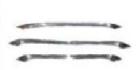  MP3 DECORATIVE BOARD(CHROMED) ACTROS for BENZ 