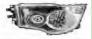 9608201839 HEAD LAMP MANUAL LH for BENZ 