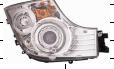 9608200939 HEAD LAMP LHD RH for BENZ 