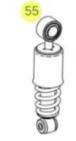 9613107155 SHOCK ABSORBER for BENZ 