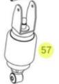 9613107455 SHOCK ABSORBER for BENZ 
