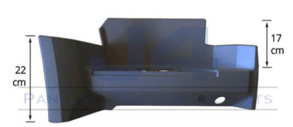 9606665002 STAND LH for BENZ 