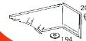 3818800819 FENDER TRIM LH for BENZ 