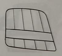 81416305050 HEAD LAMP PROTECTOR GRID RH for MAN  