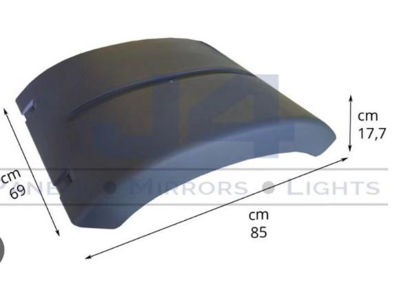 81664106607 MUDGUARD MIDDLE          for MAN  