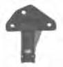 504049432 FRONT GRILLE(GAS SPRING) LOWER BRACKET（08＂)   RH for  IVECO 