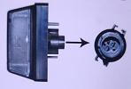 98426074 LICENSE PLATE LAMP LH for  IVECO 