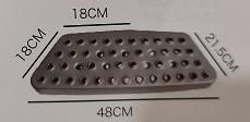 81615100490/81615100271 FOOT STEP PLATE BOARD for MAN  