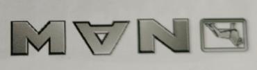 81978400329/81978400321/81978400319/81978700126 MARK EMBLEM for MAN  