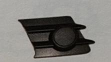  FOG LAMP COVER WITH HOLE  RH for MAN  