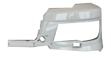 81416105854 HEADLIGHT FRAME WITH CLEANING HOLE  RH for MAN  