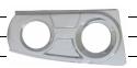 5801584083 FOG LAMP CASE（CHROME） RH for  IVECO 