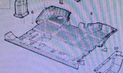 5802066468 CAB CARPET for  IVECO 