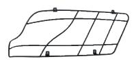 5802952819 PROTECTIVE GRILLE LH for  IVECO 